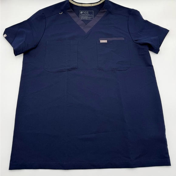 Figs Technical Collection Scrub Top Blue - Picture 3 of 7